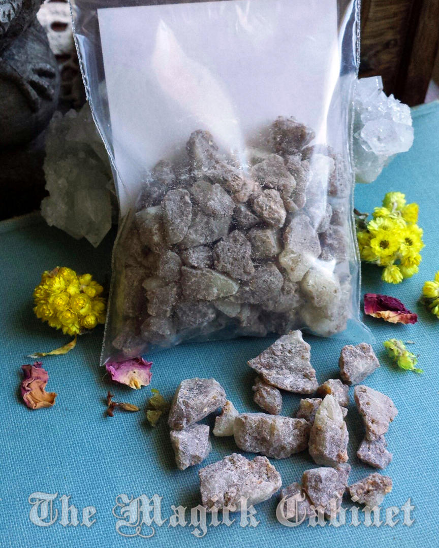 Benzoin Sumatra Resin Incense: Vanilla Scent, Wicca Witchcraft Supply