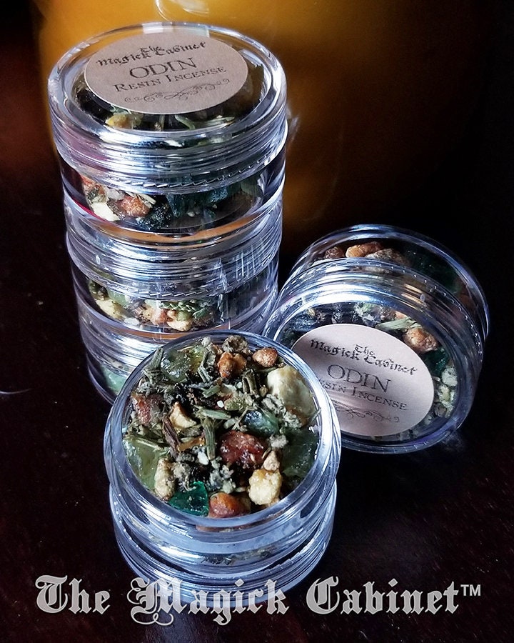Odin Resin Incense: Norse God, Viking Magick - Sample Size