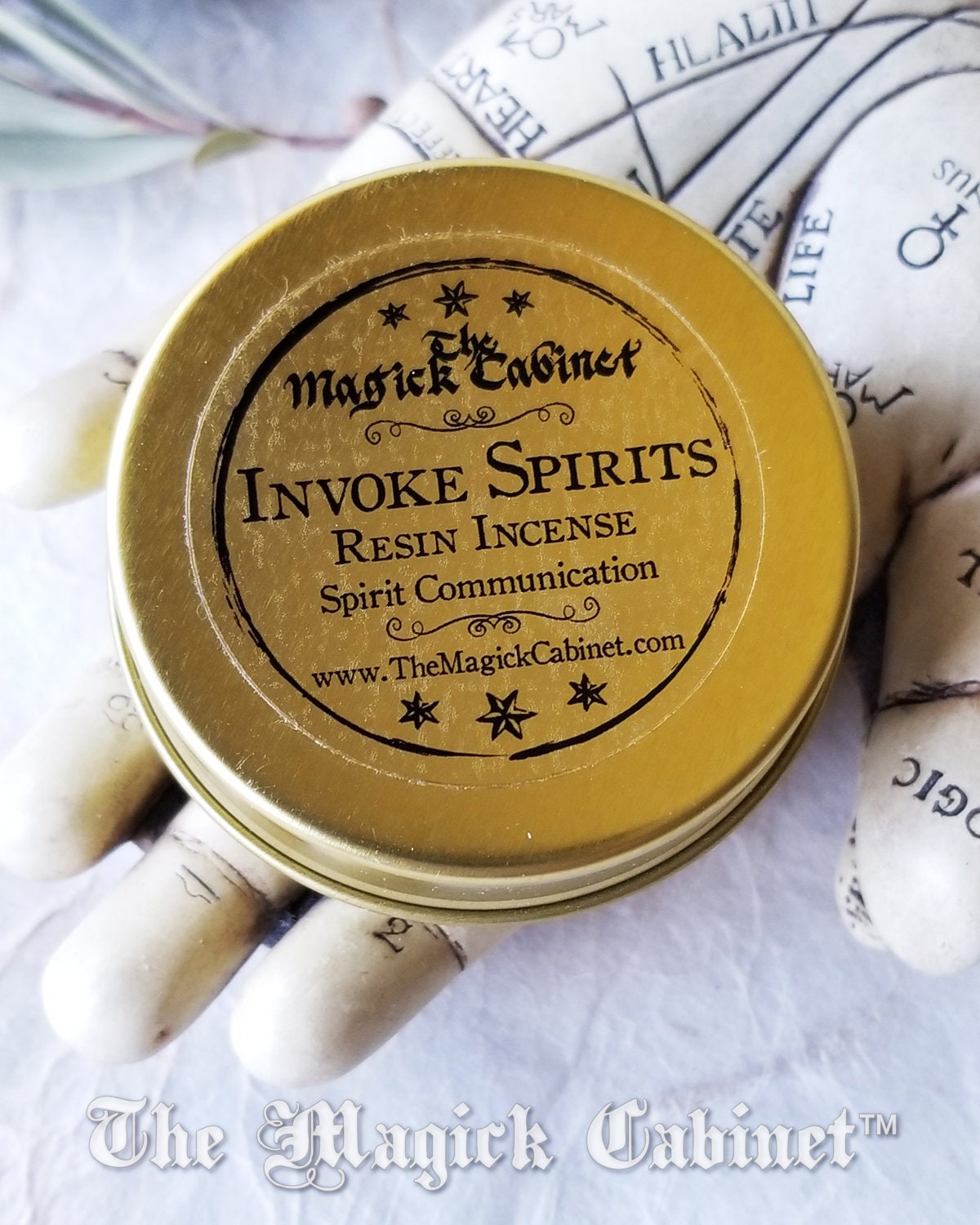Invoke Spirits Incense Blend: Séance & Divination, Full Moon Charged