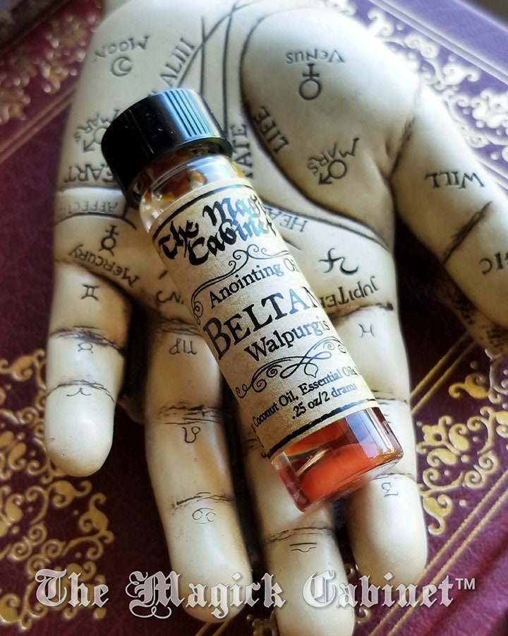 Beltane Ritual Oil: Carnelian, Cedarwood, Sandalwood Aroma (.25 fl oz)