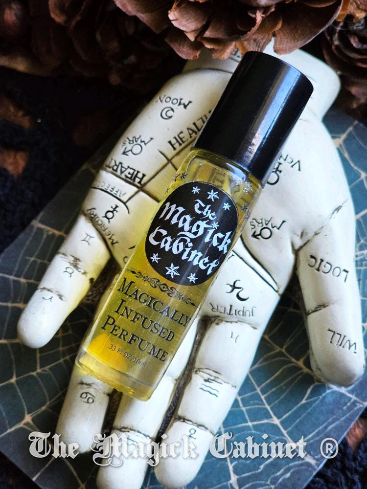 Harvest Moon Perfume: Sandalwood, Vanilla & Pumpkin Spice (10ml) Roll On or Spray