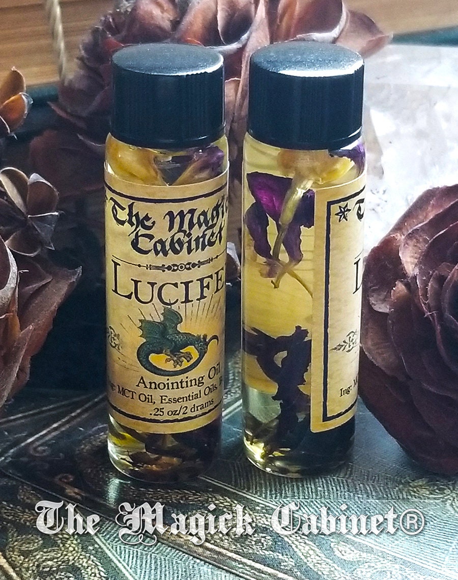 Lucifer Anointing Oil: Honey Leather Scent, Pheromone Perfume