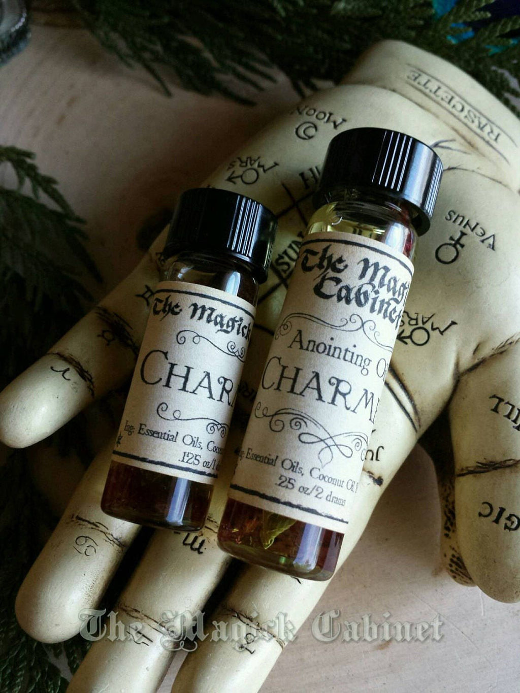 Charmed Ritual Oil: Witchcraft Supply for Luck Spells