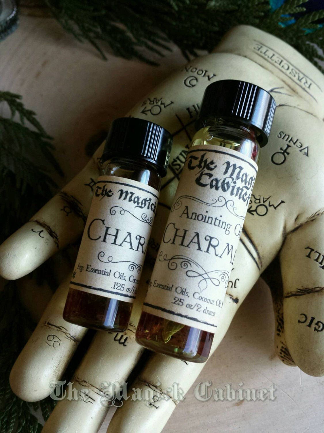 Charmed Ritual Oil: Witchcraft Supply for Luck Spells