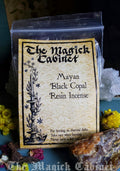 Black Mayan Copal Resin Incense - Aromatherapy & Clearing Rituals