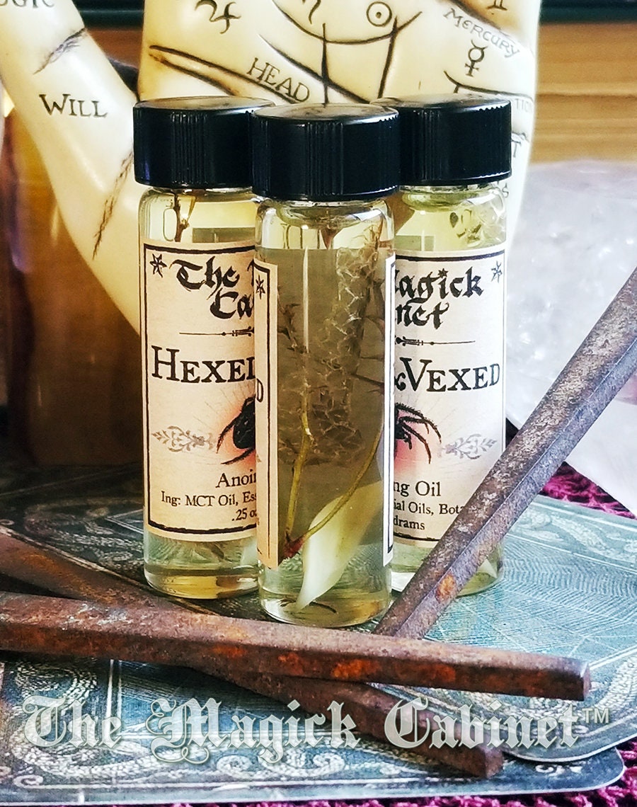 Hexed and Vexed Ritual Oil: Cursing and Hexing Witchcraft