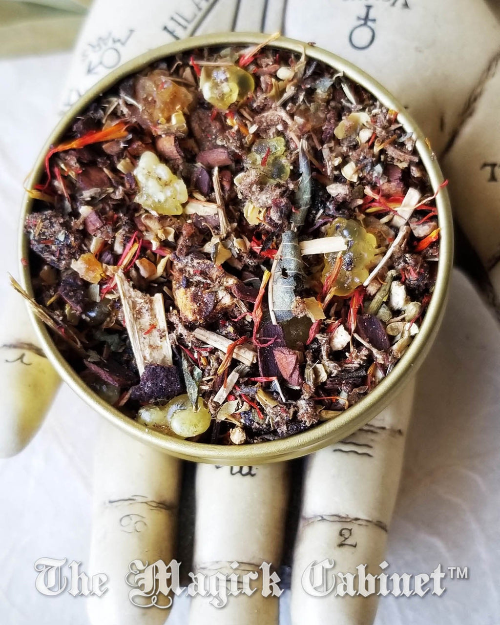 Hecate Resin Incense Blend: Witchcraft Rituals, Triple Goddess Energy