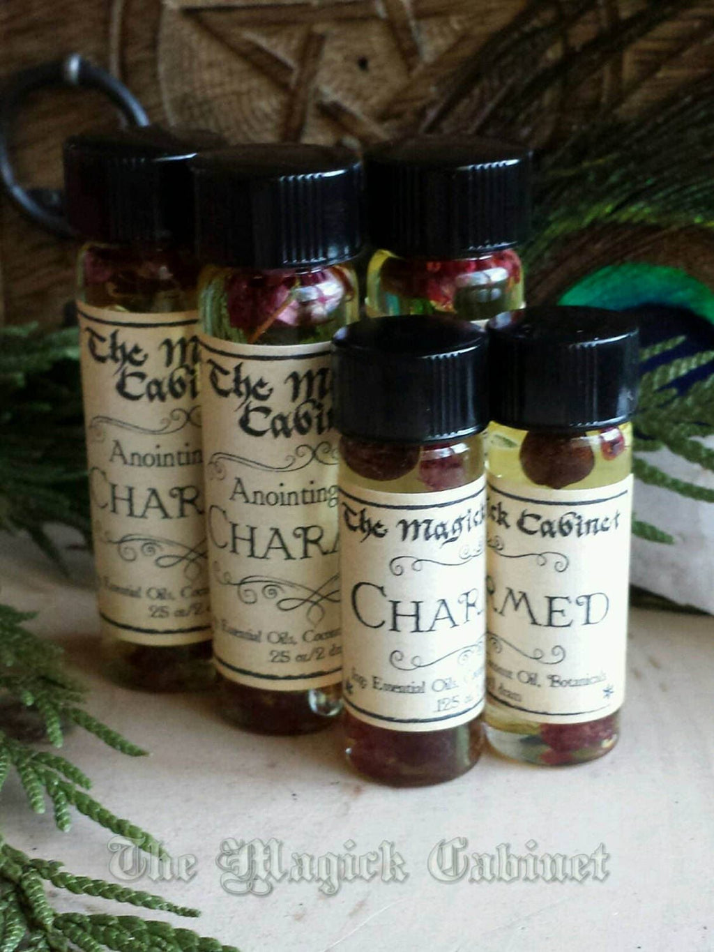 Charmed Ritual Oil: Witchcraft Supply for Luck Spells